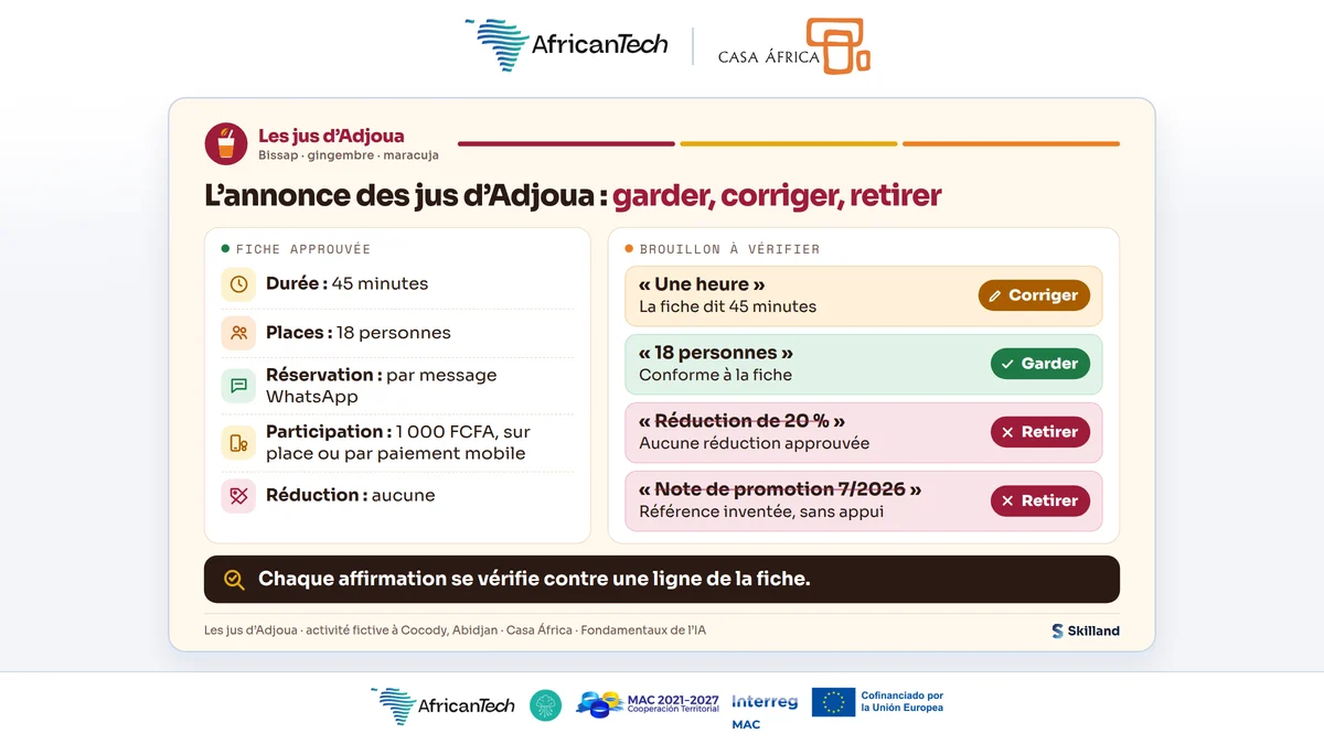 Vérifier une réponse de l’IA
